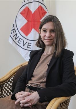 مديرة البعثة الفرعية للجنة الدولية للصليب الأحمر مريم مولر