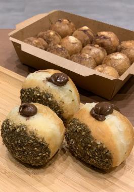 دونات زعتر ونوتيلا