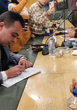 محمد السيد يتقدم بأوراق ترشحه لعضوية مجلس نقابة الصحفيين المصريين 