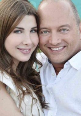 نانسي عجرم وزوجها