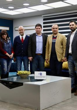 المجموعة الإعلامية الفلسطينية تبحث سبل التعاون المشترك مع جامعة غزة