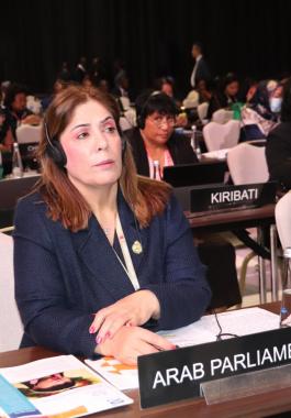 البرلمان العربي يؤكد ضرورة مراعاة مبدأ العدالة المناخية الدولية