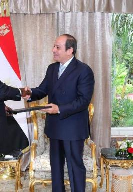 السيسي يتسلم رسالة سلفاكير لبحث الأوضاع في السودان