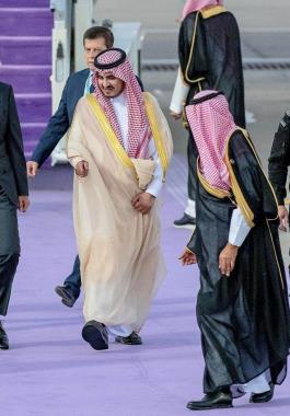 الرئيس السوري يصل جدة