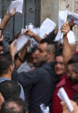 عمال غزة في إسرائيل