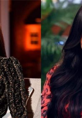 مقطع فيديو طريف يجمع ياسمين عبد العزيز وشيرين عبد الوهاب