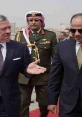 الرئيس المصري يتلقى اتصالات هاتفيًا من ملك الأردن