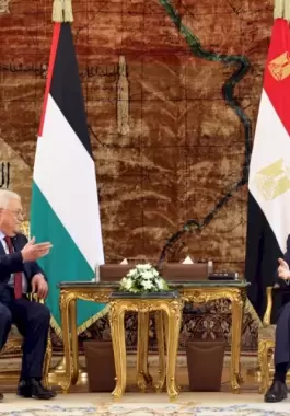 عباس-والسيسي-