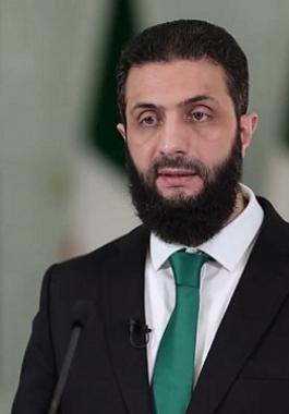 الرئيس السوري أحمد الشرع
