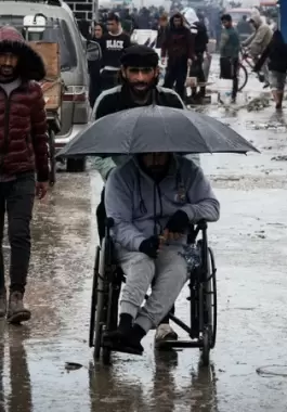 منخفض جوي غزة