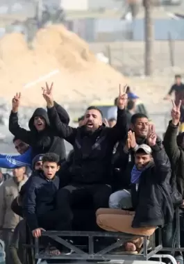 نزوح الأهالي في قطاع غزة