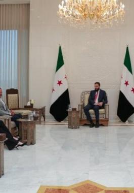 الرئيس السوري وكوري ميلز