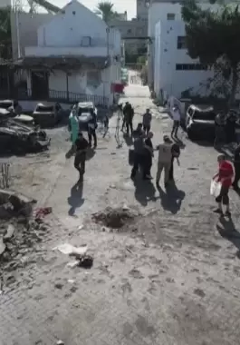 قصف المستشفيات في غزة