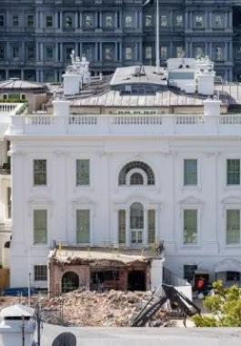 البيت الأبيض هدم