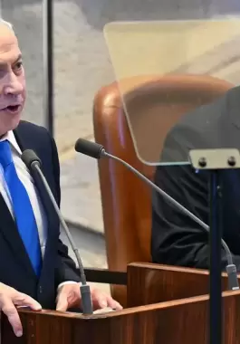 نتنياهو في الكنيست