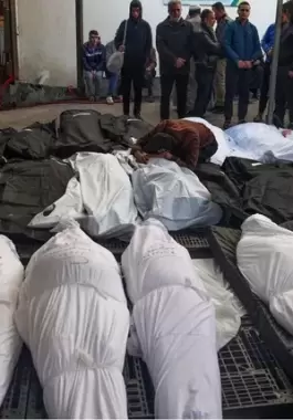 جثامين شهداء خلال حرب غزة.webp