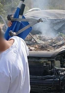 الاحتلال يستهدف مركبة جنوب لبنان.jpg