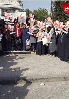 بالفيديو: حملة 16 يوم لمناهضة العنف ضد المرأة.. وقفة في غزة لدعم المرأة الفلسطينية