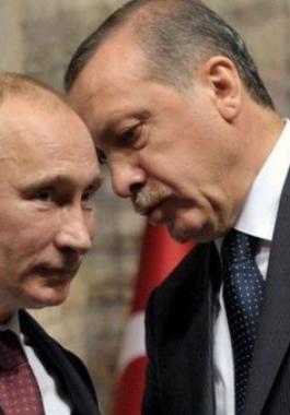 أردوغان وبوتين يتفقان على العمل لوقف النار في حلب