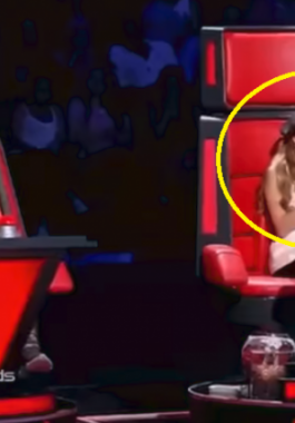 شاهدوا : رد فعل نانسي عجرم على اصغر مشتركة في the Voice Kids
