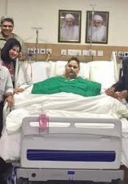 شاهد أحدث صور من الهند للمصرية التي تزن نصف طن.jpg