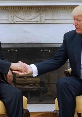 ترامب وعباس