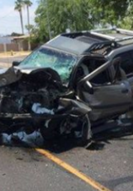 شاهدوا : مصرع فنانة مصرية في حادث سيارة بالقاهرة!