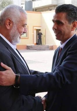 الوفد المصري بغزة