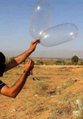 بالون حارق