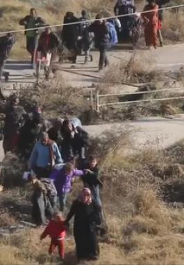 فرار 20 ألفاً من شرق حلب خلال 48 ساعة