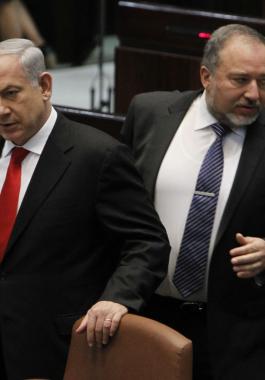 Israeli-Prime-Minister-Benjamin-Netanyahu-and-Liberman