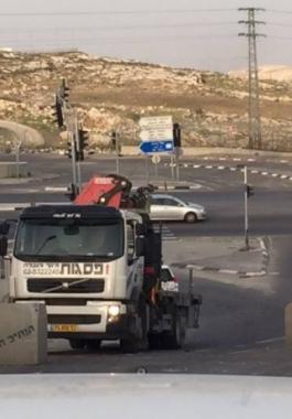 إغلاق كافة مداخل قرية حوسان غرب بيت لحم