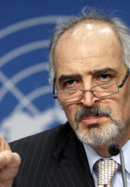 رئيس الوفد السوري إلى محادثات جنيف بشار الجعفري