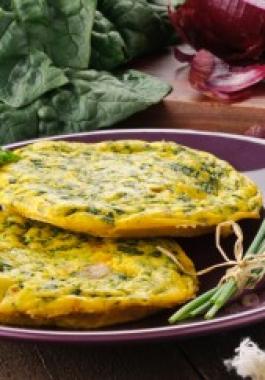 Omelet-with-spinach