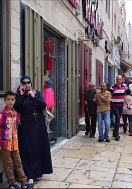  صورة أرشيفية من القدس التي تتعرض لحملات تهويد واقتلاع