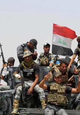 الجيش العراقي يقتحم قضاء الحمدانية شرق الموصل