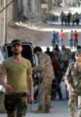 الشرطة الروسية في حلب