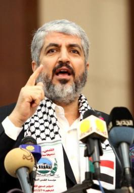 مشعل: لا استقرار في المنطقة بدون حق فلسطين