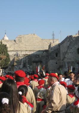 Palestinian_Christian_Scouts_Nativity_Church_in_Bethlehem_Christmas_Eve_2006