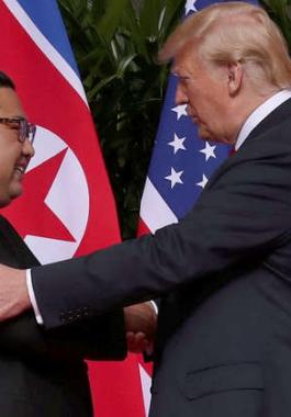 ترمب والكوري الشمالي