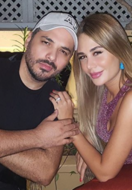 بالصور : داليدا ببطن منتفخ .. فهل ينتظر رامي عياش مولوده الثاني؟