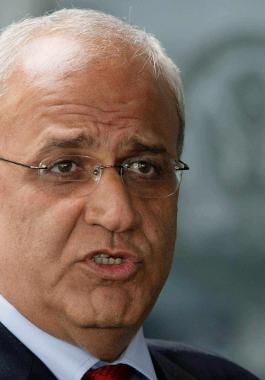 عريقات يدعو الاتحاد الأوروربي لإلزام إسرائيل على تلبية مطالب الأسرى