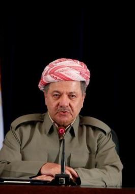 برزاني يتخلى عن رئاسة كردستان العراق بعد أزمة الاستفتاء.jpg