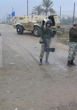 استشهاد جنديين مصريين في تفجير 