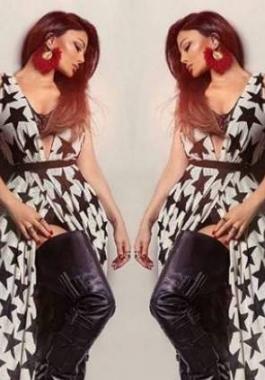 بالصورة.. هيفا وهبي تودّع 2017 بكلميتن