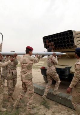 بدء الهجوم على آخر معاقل داعش بالموصل