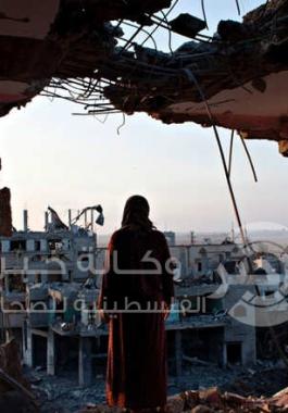 صور من الحرب على غزة 