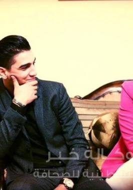عساف وخطيبته 