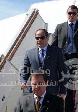 الرئيس المصري عبد الفتاح السيسي خلال زيارته لألمانيا 