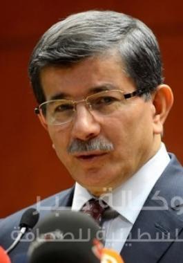 رئيس الوزراء التركي أحمد داود أوغلو 